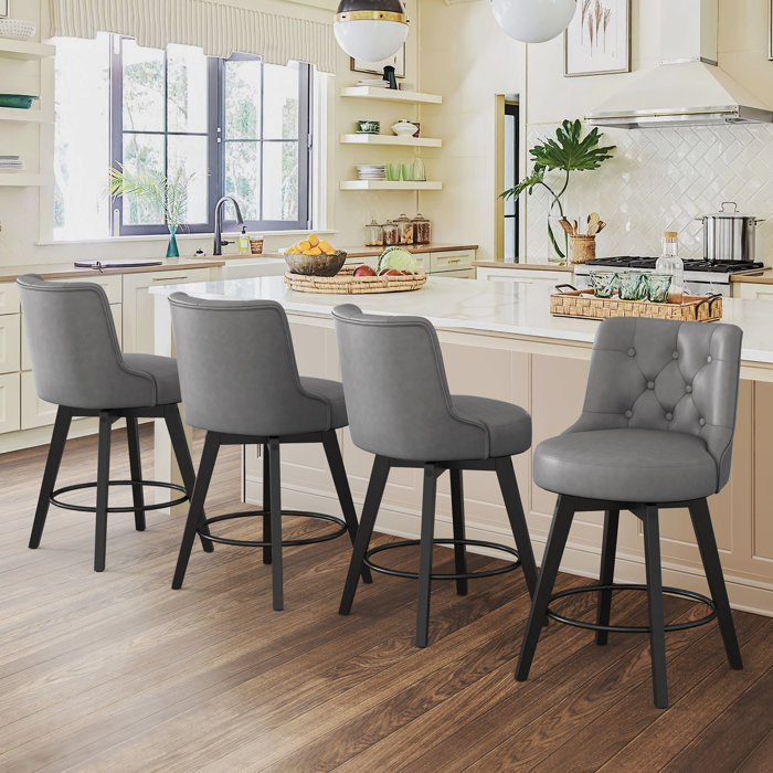 Bruder - Küche & Bar Lark Manor Arleine Swivel 26'' Counter Stool & Reviews | Wayfair